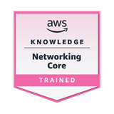 AWS Knowledge Networking Core Badge